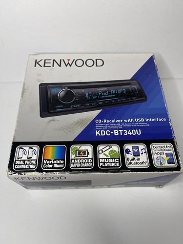 Kenwood kdc bt340u bluetooth - kenwood,
