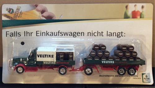 Werbetruck lkw faun veltins - werbetruck,