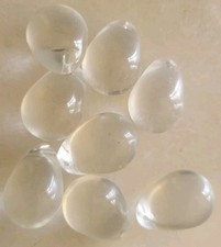 Kronleuchterbehang ca. 148 Tropfen 2,3cm matt für Traubenbildung