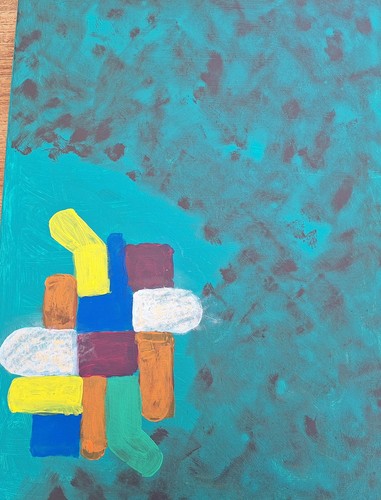 Handgemaltes acrylgemälde auf - acrylgemälde,