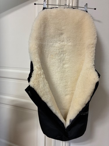 Lammfell fußsack für - fußsack,