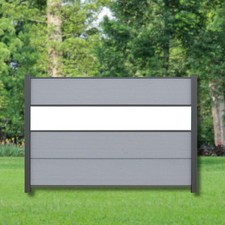 WPC XL Zaun Komplettset