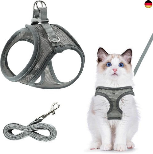 Atmungsaktiv katzengeschirr - atmungsaktiv,