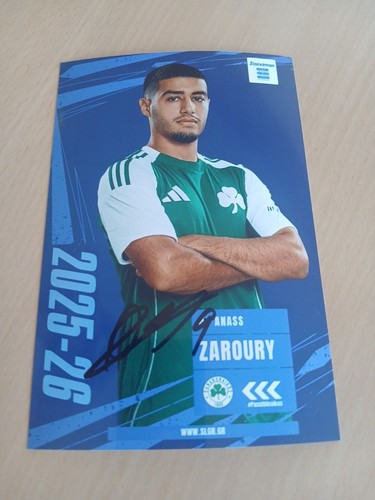 Signiertes foto anass zaroury - anass,