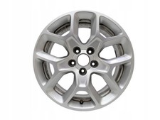 1x Alufelge 17 Zoll 7.0" 5x110 40ET Glanz Silber 735577525 Jeep Renegade
