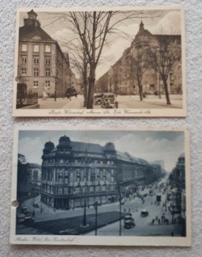 Alte postkarten berlin hotel - postkarten, "berlin