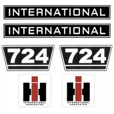 IHC International 724 Schwarz