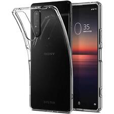 Schutz Hülle Für Sony Xperia 1 III Handy Tasche Slim Silikon Cover TPU Case klar
