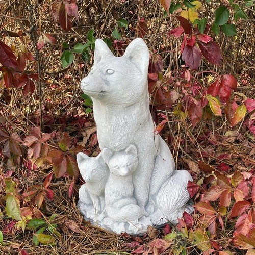 Mama fuchs fähe steinfigur - mama,