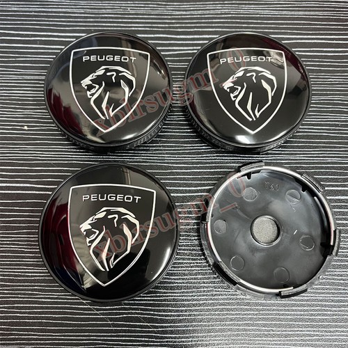60mm für peugeot logo - 4x,