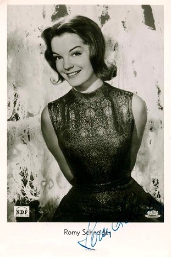 Romy schneider autogramm - romy, ++autogramm++