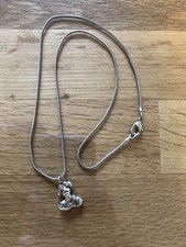 Diddl Kette Mit Anhänger - kuscheln Mit Teddybär - 90er