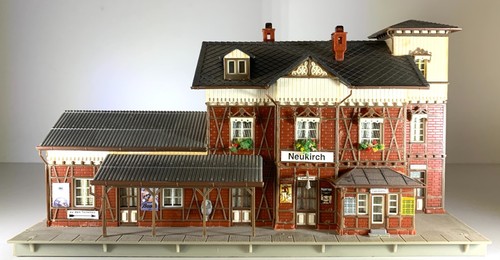 Plastoy bahnhof akkurat - h0,