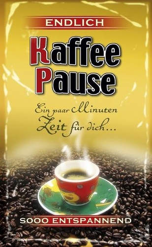 Endlich kaffeepause ein paar - kaffeepause:,
