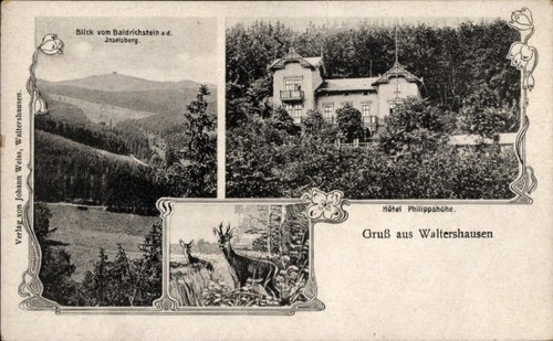 Waltershausen thüringer - ak,