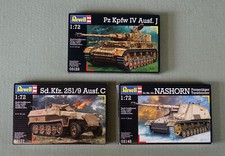 Revell 03122 - PzKpfw IV J + 03148 - Nashorn + 03177 - Sd.Kfz. 251/9 C (wie neu)