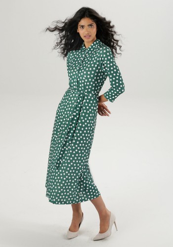 Jerseykleid midikleid kleid - jerseykleid,