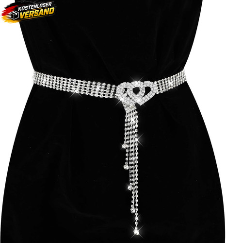 Strass gürtel mit - strass-gürtel,