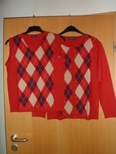 Strickjacke Jacke mit Top Gr