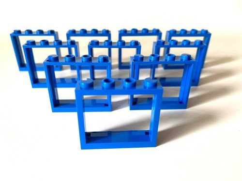 Lego 10 blaue fenster - lego,