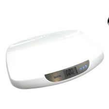 TANITA BD 590 Digitale Babywaage mit Längenmesser Weiß Präzision Kinderwaage