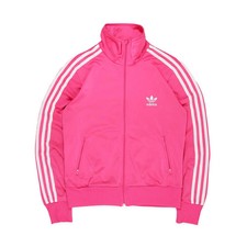 Adidas Firebird Vintage Trackjacket Pink Weiß Retro Style Trefoil