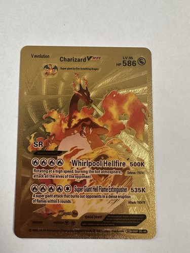 Charizard vmax goldene - vmax,
