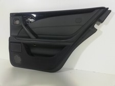 Mercedes W210 AMG E55 Kombi Türverkleidung Leder Schwarz Holz Hinten Rechts