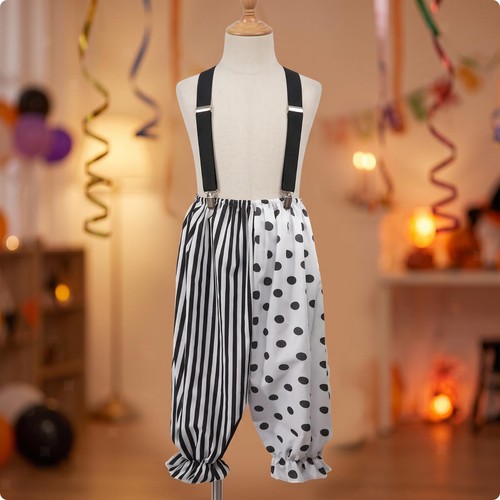 Clown latzhose gepunktet - clown-latzhose,