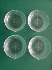 4 Dessertteller, Arcoroc Aspen, kleine Schalen, Teller, Glasteller