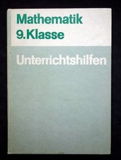 DDR Schulbuch Mathematik 9