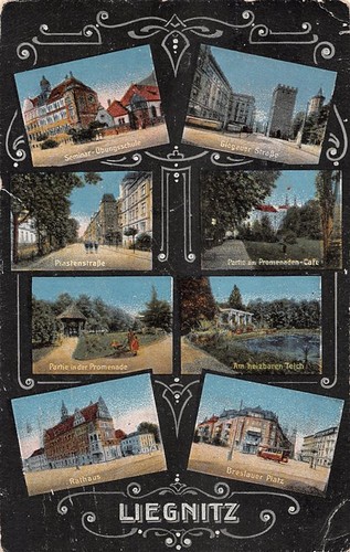 421775 mehrbildkarte liegnitz - mehrbildkarte,