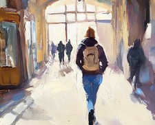 Urban Light 5"x7" Druck auf