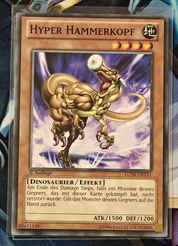 Hyper hammerkopf - yu-gi-oh,