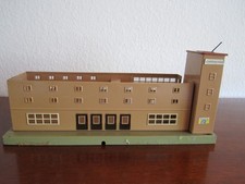 Antiker Blech Spielzeug Bahnhof H0 Eisenbahn Märklin ~1940