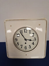 Alte Keramik Küchenuhr um 1920