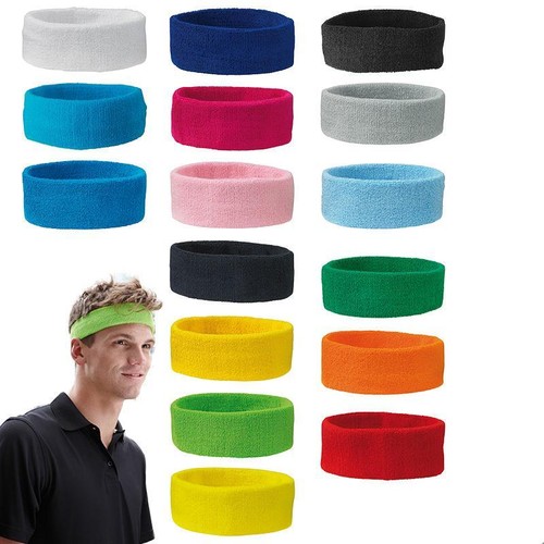 Frottee stirnband für sport - frottee,