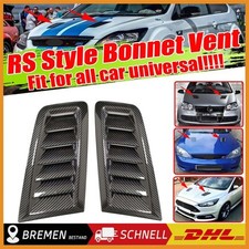 Für Ford Focus RS Motorhaube Lüftungsschlitze Universal Lufthutzen Lufteinlässe/