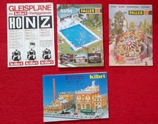 Faller Kibri Kataloge H0 N und Z-Spur auch Gleispläne