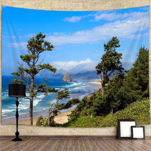 Strand wald natur poster - strand, xxl