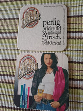 Bierdeckel Gold Ochsen Gold