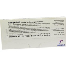 Realgar ampullen 8x1 - 3x, 30