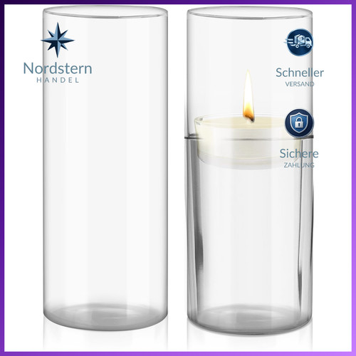 Vase glas set stück - vase,