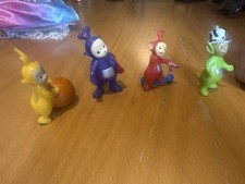 Teletubbies Figuren Set 1996 Ragdoll – Tinky Winky, Dipsy, Laa-Laa & Po– Vintage