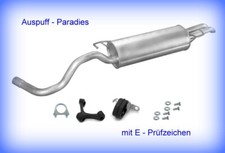Endschalldämpfer Auspuff für