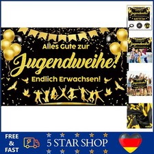 Jugendweihe Banner Deko