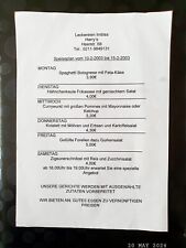 alte Werbung: Leckereien Imbiss Harry's Düsseldorf, Heerstr.68,   Sammler RARIÄT