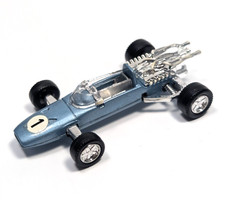 SCHUCO Ferrari Formel 2 blau 1:66 Trevira Werbemodell - Modellauto No. 840