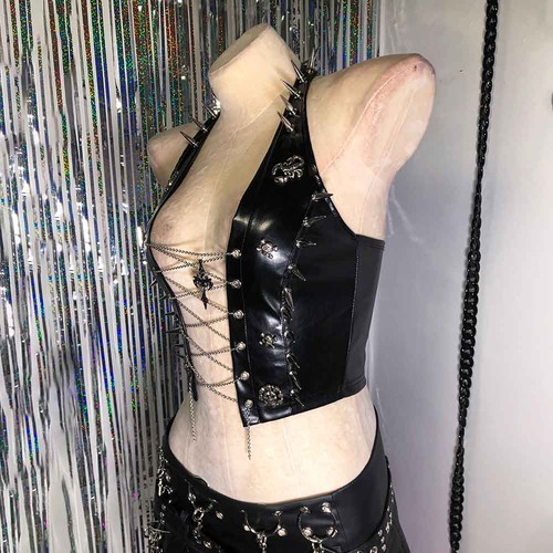 Gothic oberteile emo kleidung - oberteile,