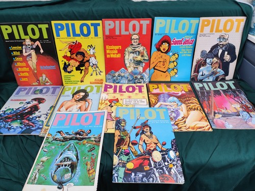 Pilot comics ausgaben - pilot, 1-12